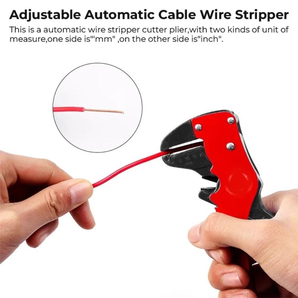 Automatic Wire Stripper Cutter - Multifunction 2 in 1 Wire Stripper