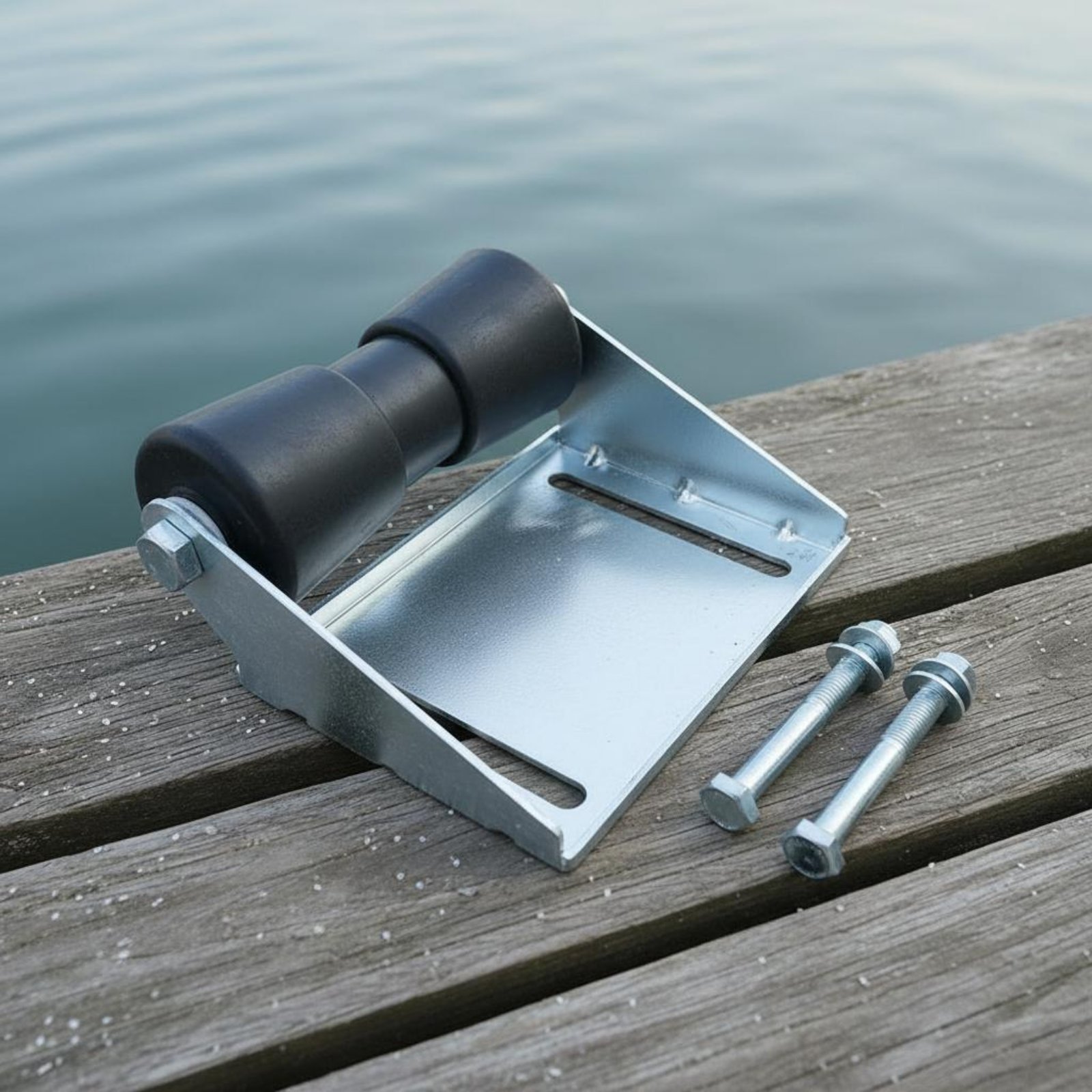 Hardware - 8 Inch Kayak Hauling Roller Bracket
