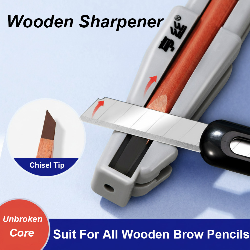Hand Tools - Wooden Eyebrow Pencil Sharpener for Chisel