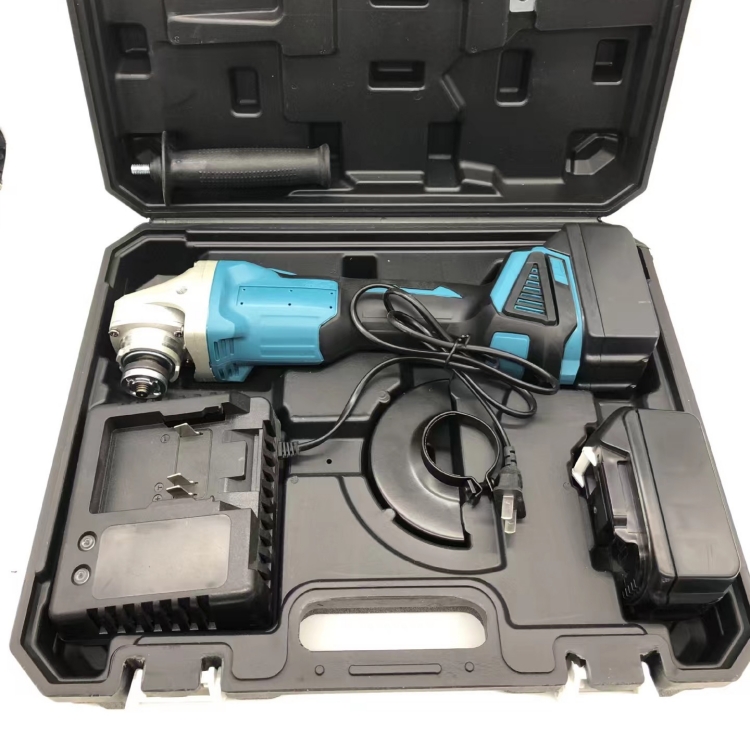 Brushless Angle Grinder Battery Powered - 21V 125mm Mini Cordless Polishing Machine
