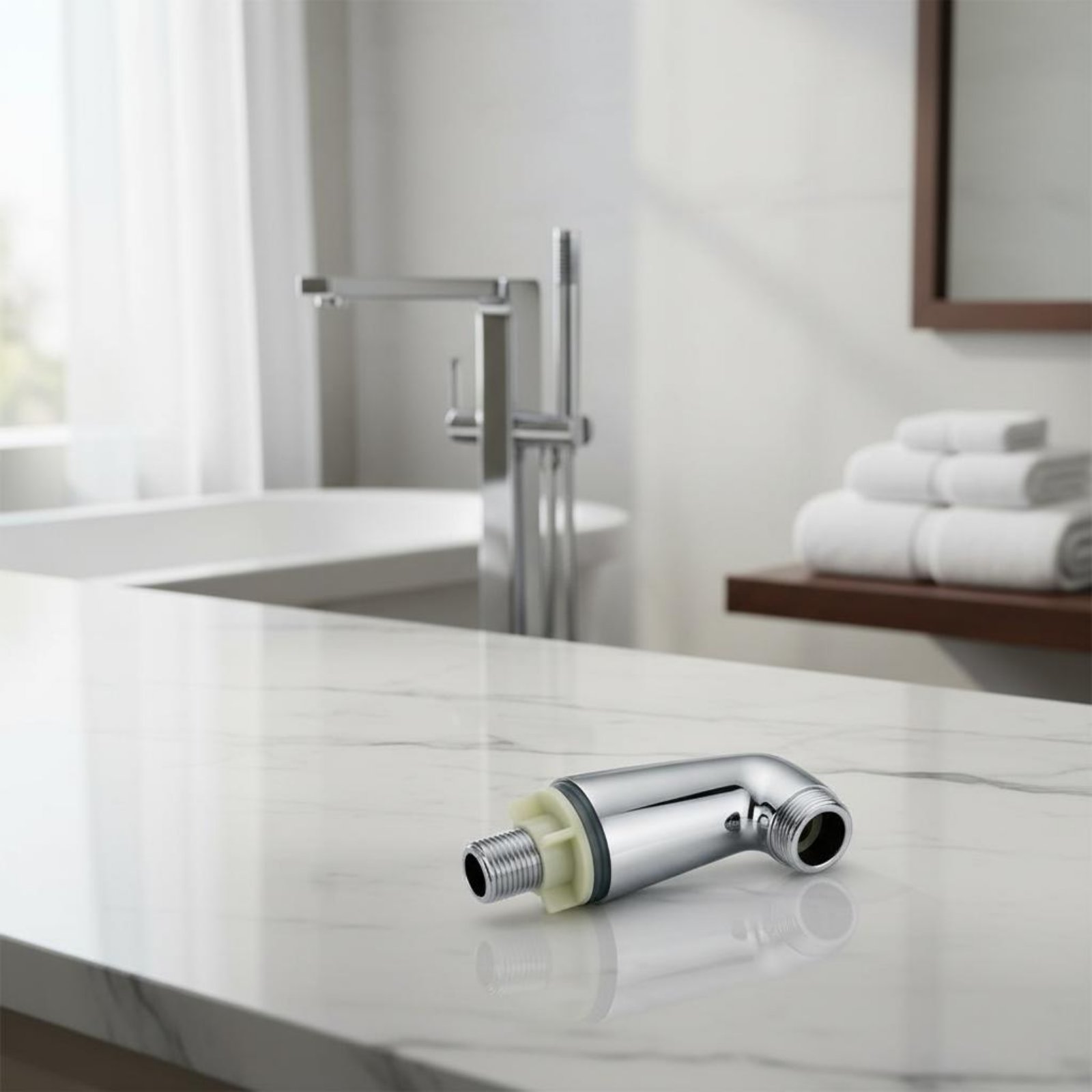 Plumbing - 2 Pieces Bathtub Faucet Mounting Legs