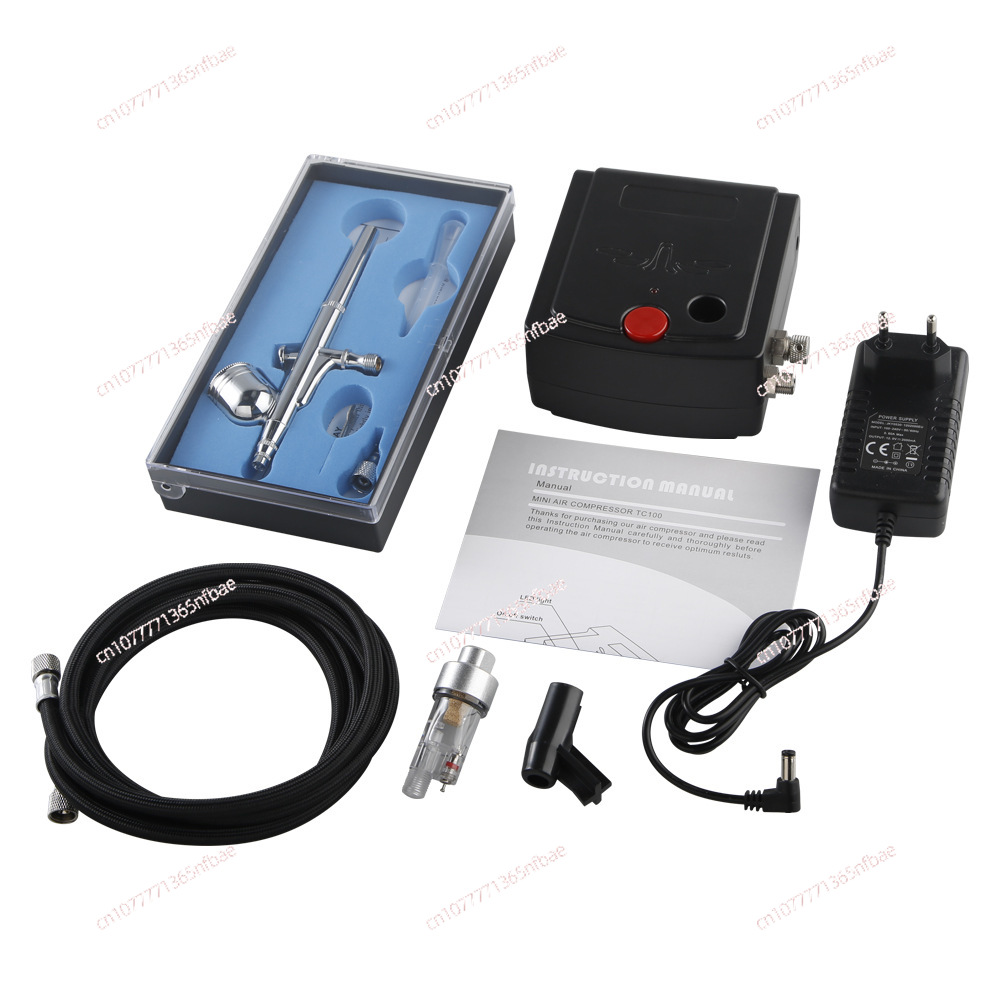 Airbrush Kit With Mini Compressor - Mini Airbrush Compressor Kit Auto Stop,