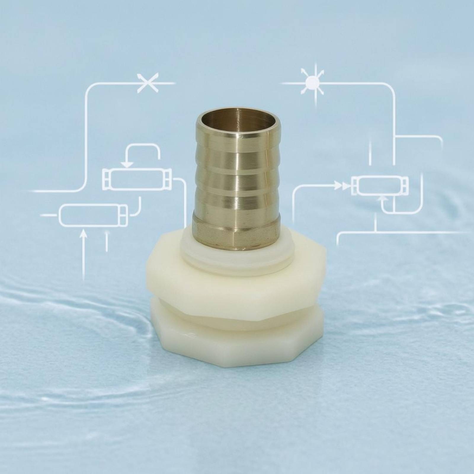 RV Water Reservoir Joint Water - Plumbing 评论和价格