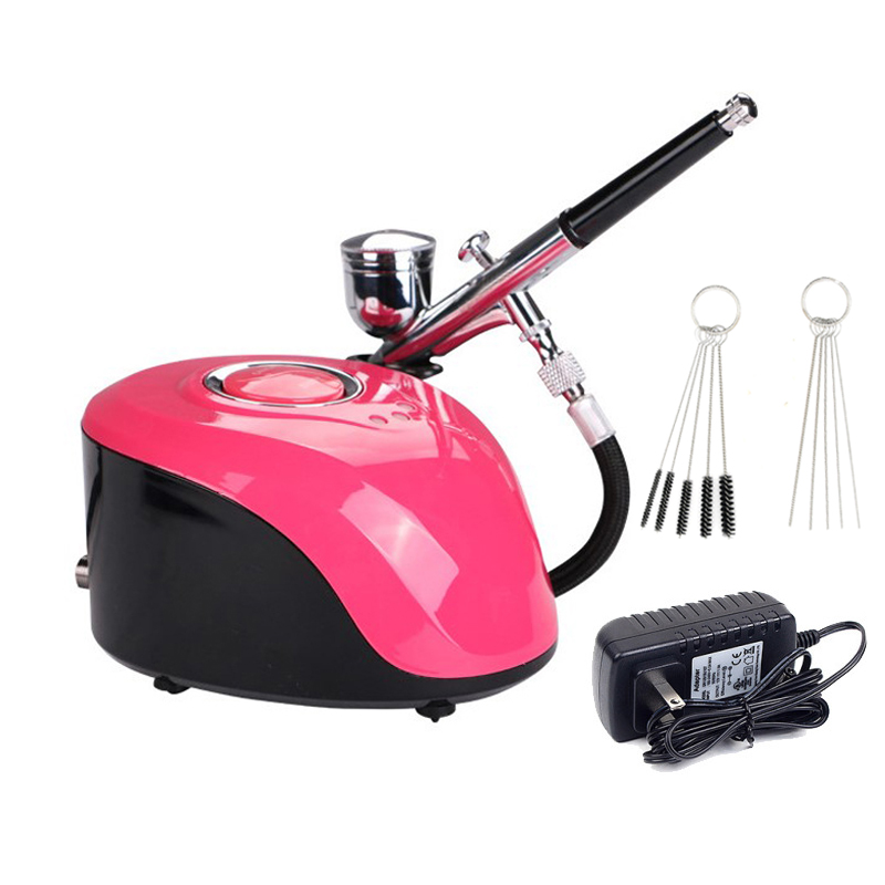Professional Portable ABS Airb - Airbrush Kit With Mini Compressor 评论和价格