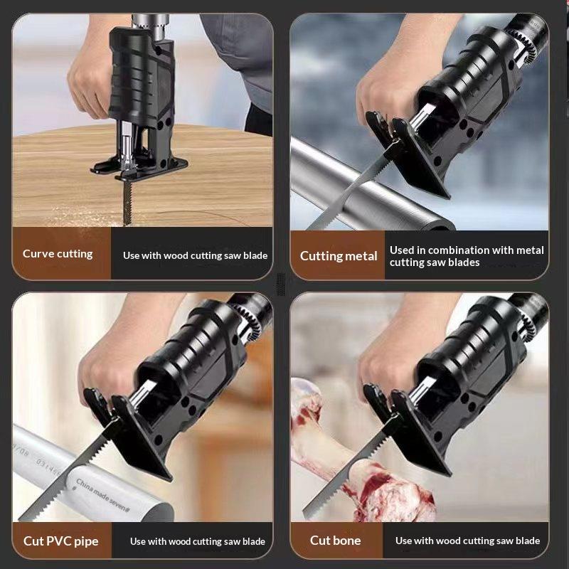 ♥Electric Drill to Reciprocati - Reciprocating Saw Attachment Drill 评论和价格