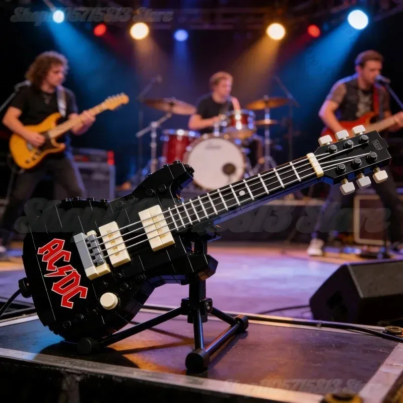 Brick Guitar Model Kit DIY Min - Electrical 评论和价格