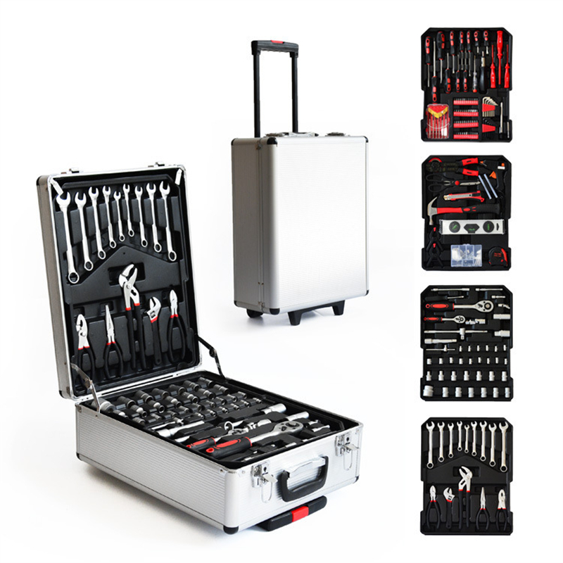 186 Pieces Aluminum Case Troll - Hand Tools 评论和价格