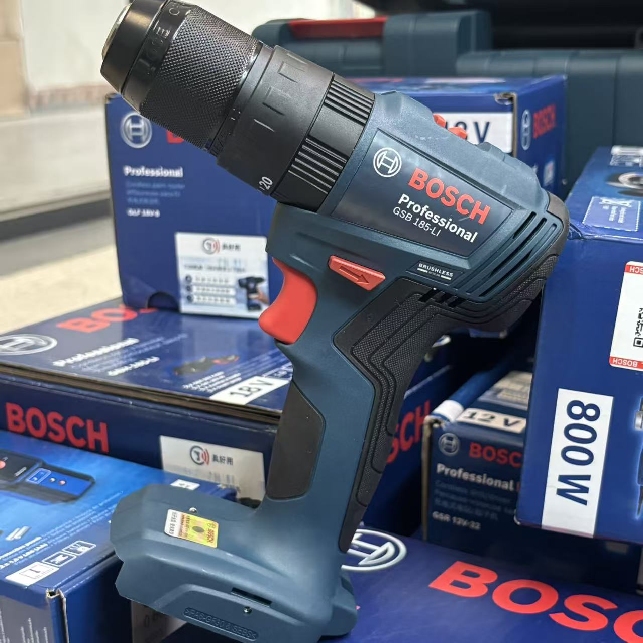 BOSCH GSB 185-LI Brushless Cor - Brushless Cordless Electric Drill 18V 评论和价格