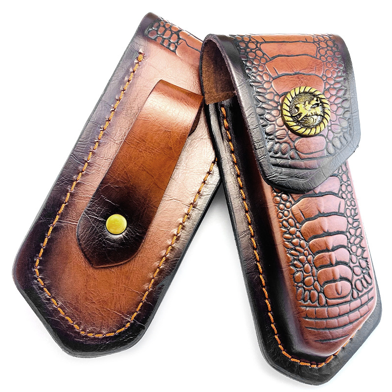 Folding Cowhide Knife Cover Un - Hand Tools 评论和价格