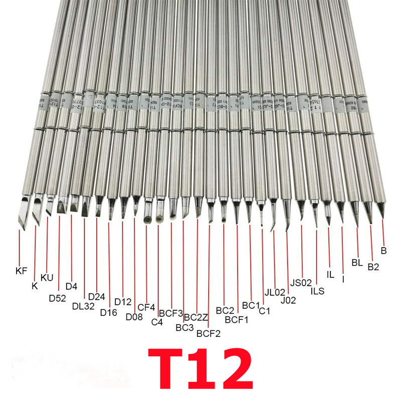 T12 Soldering Solder Iron Tips - Digital Soldering Station T12 评论和价格