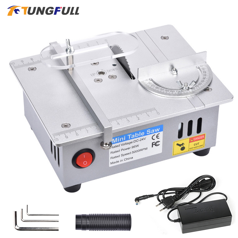 Mini Table Saw 96W 5000RPM Woo - Mini Table Saw For Woodworking 评论和价格