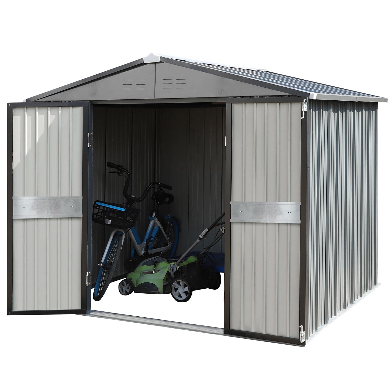 10' x 10' Outdoor Storage Shed - Garden Tools 评论和价格
