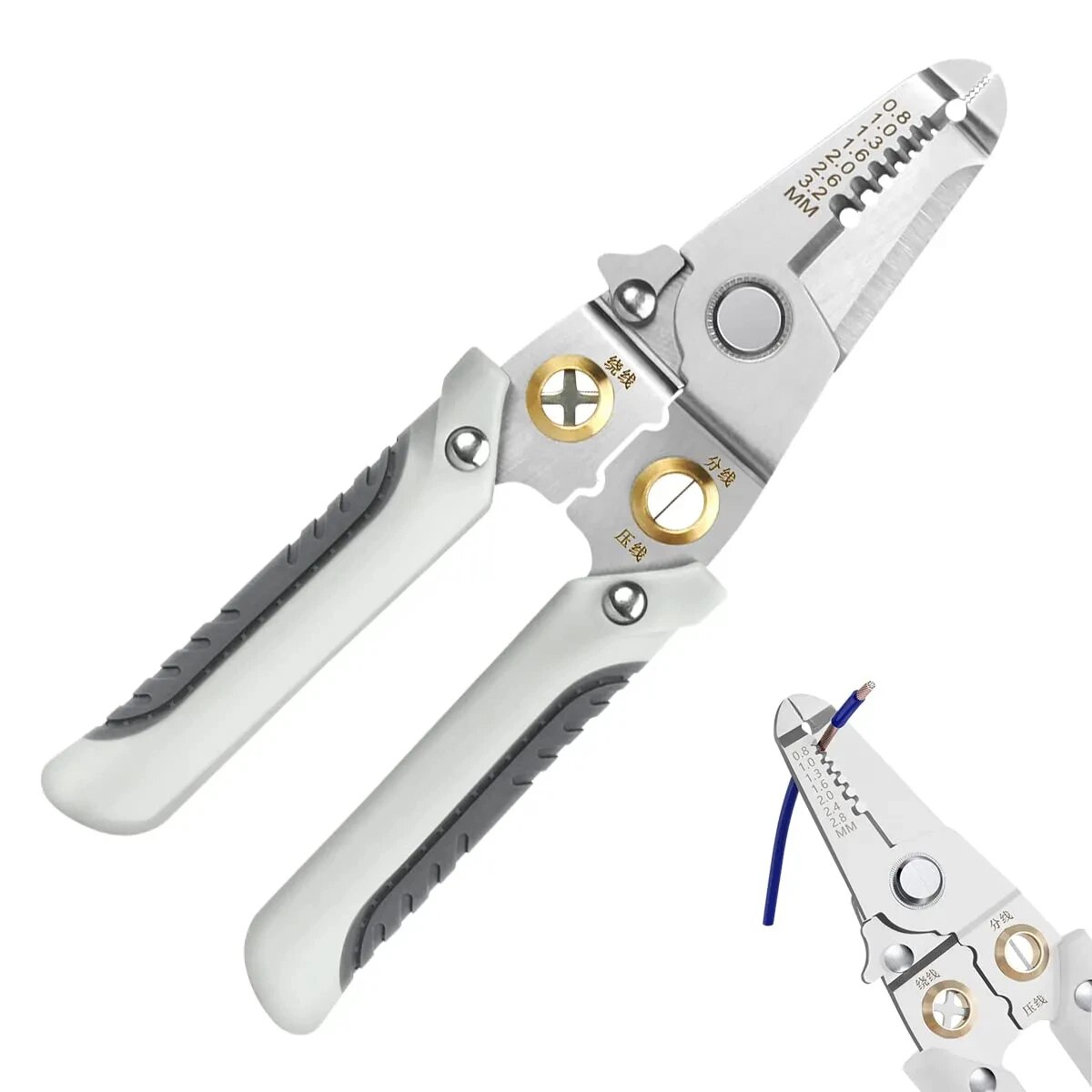6 In 1 Wire Stripper Special W - Automatic Wire Stripper Cutter 评论和价格