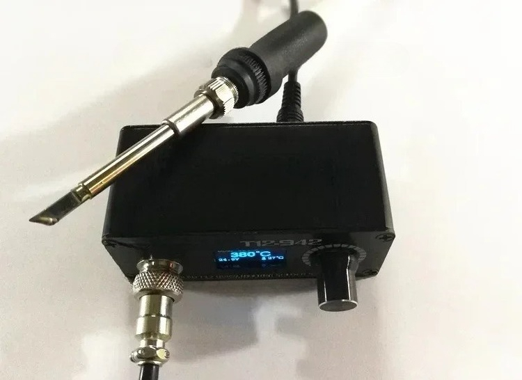 MINI T12 STC OLED Digital Sold - Digital Soldering Station T12 评论和价格