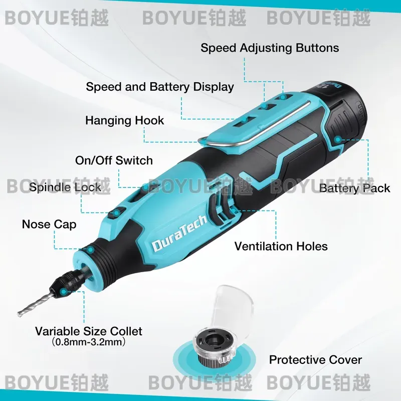 12V Cordless Rotary Tool 5000- - Cordless Rotary Tool Kit Accessories 评论和价格