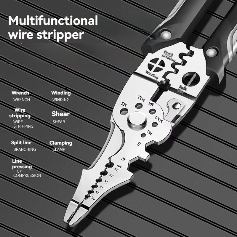 Multifunction Industrial Wire  - Automatic Wire Stripper Cutter 评论和价格