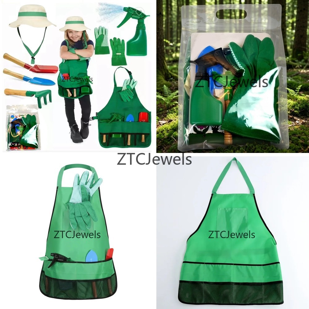 Kids Garden Apron Tool Set wit - Garden Tools 评论和价格