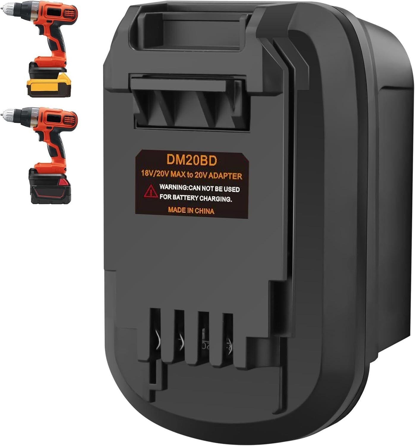 DM20BD Battery Adapter for DeW - Brushless Cordless Electric Drill 18V 评论和价格