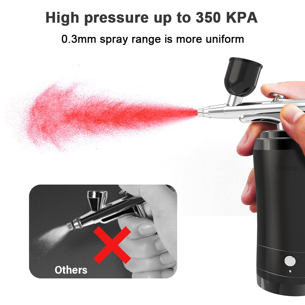 Airbrush Cordless Airbrush Kit - Airbrush Kit With Mini Compressor 评论和价格