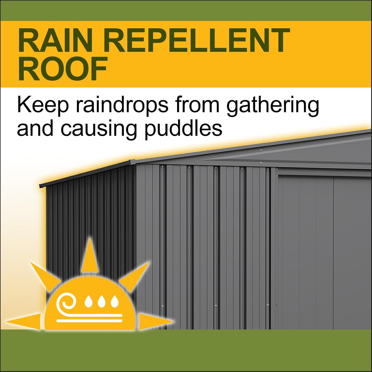 Steel Storage Shed Weatherproo - Garden Tools 评论和价格