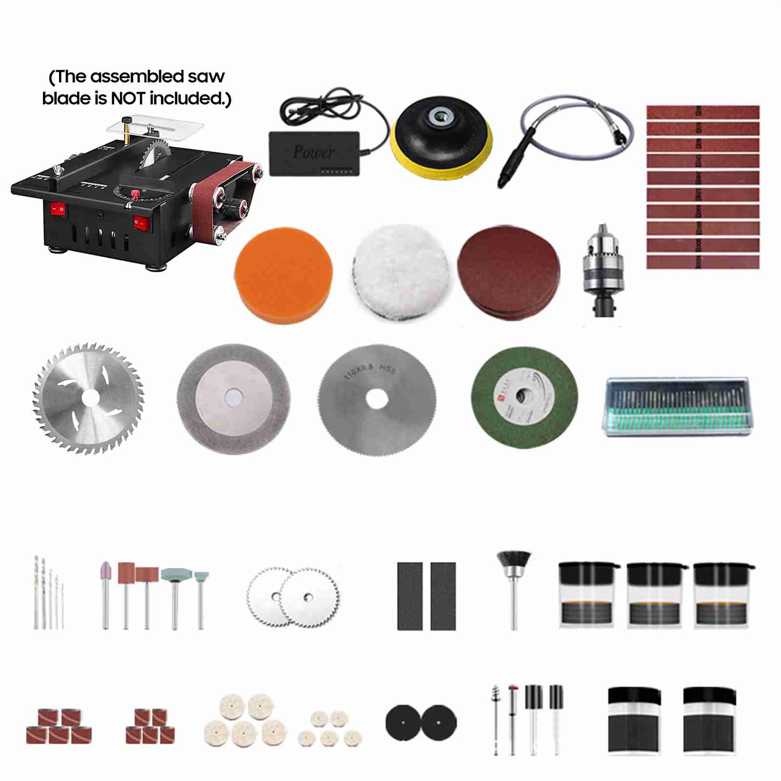 200W Mini Bench Saw and Belt S - Mini Table Saw For Woodworking 评论和价格