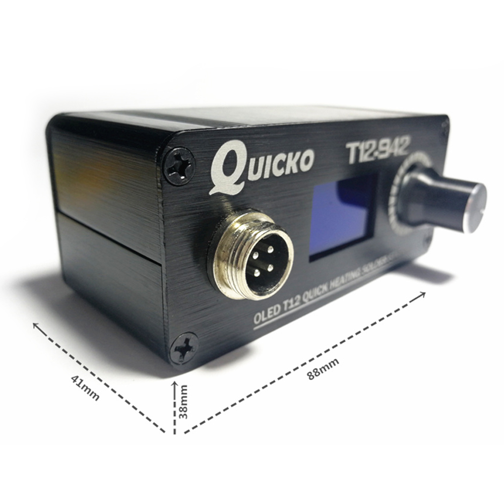 QUICKO MINI T12 STC OLED Digit - Digital Soldering Station T12 评论和价格