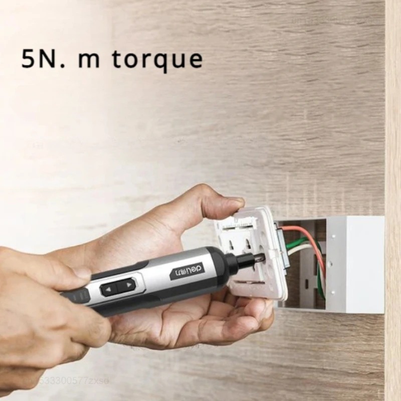 Deli 4V 3‑Speed Cordless Elect - Electric Screwdriver Rechargeable Usb 评论和价格