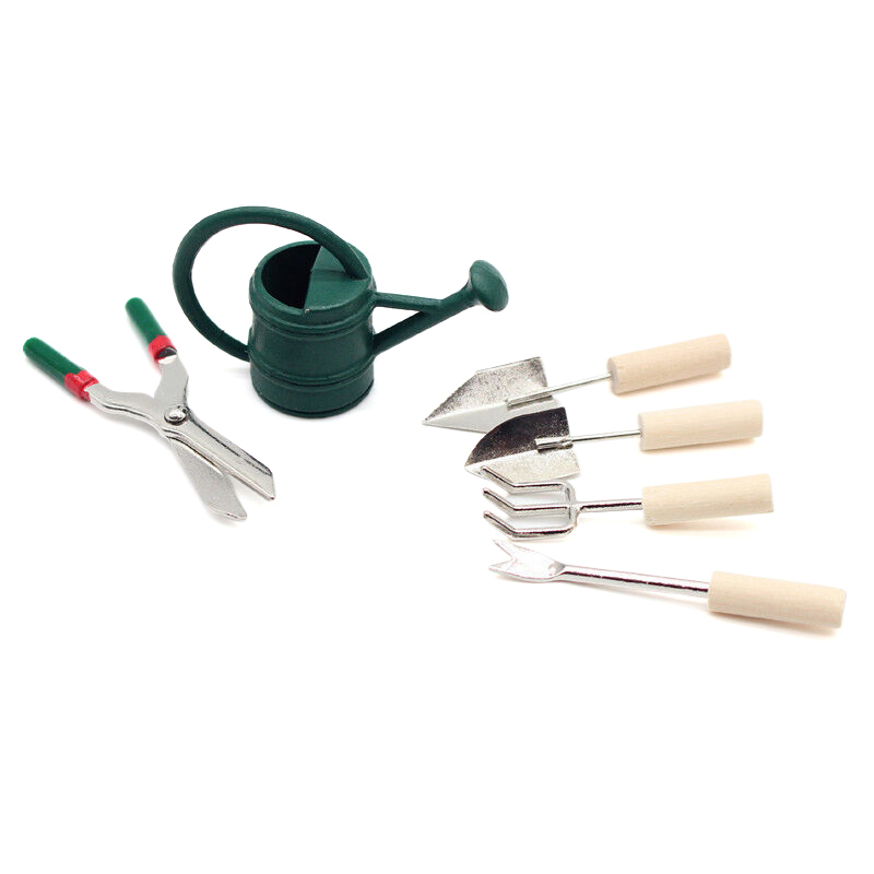 1/12 Dollhouse Simulation Wate - Garden Tools 评论和价格