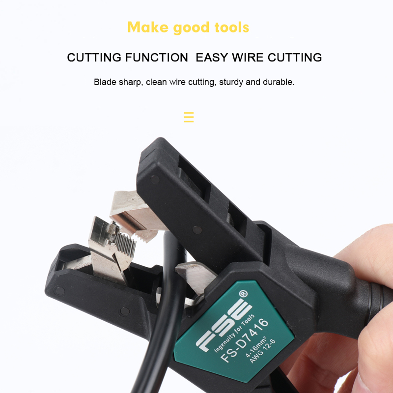 FSE-D7026 Cable Stripper - Pro - Automatic Wire Stripper Cutter 评论和价格