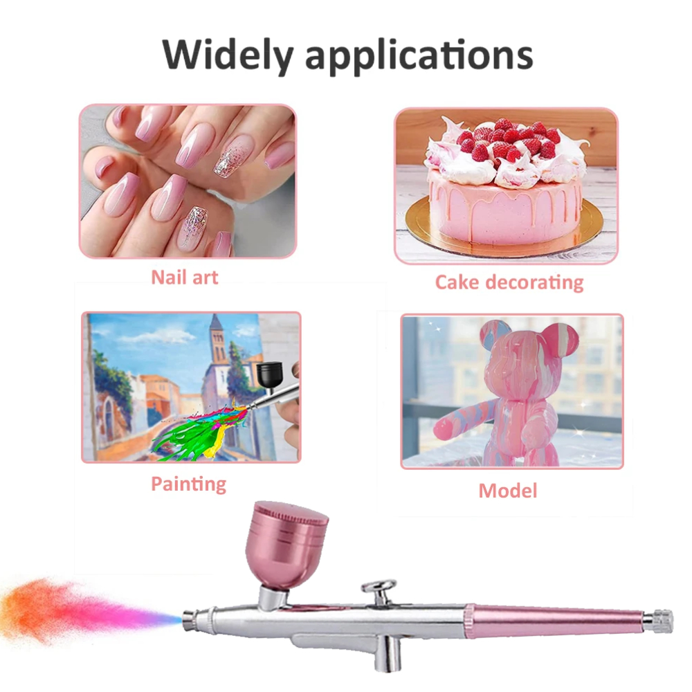 Pro Grade Airbrush Gun Head wi - Airbrush Kit With Mini Compressor 评论和价格