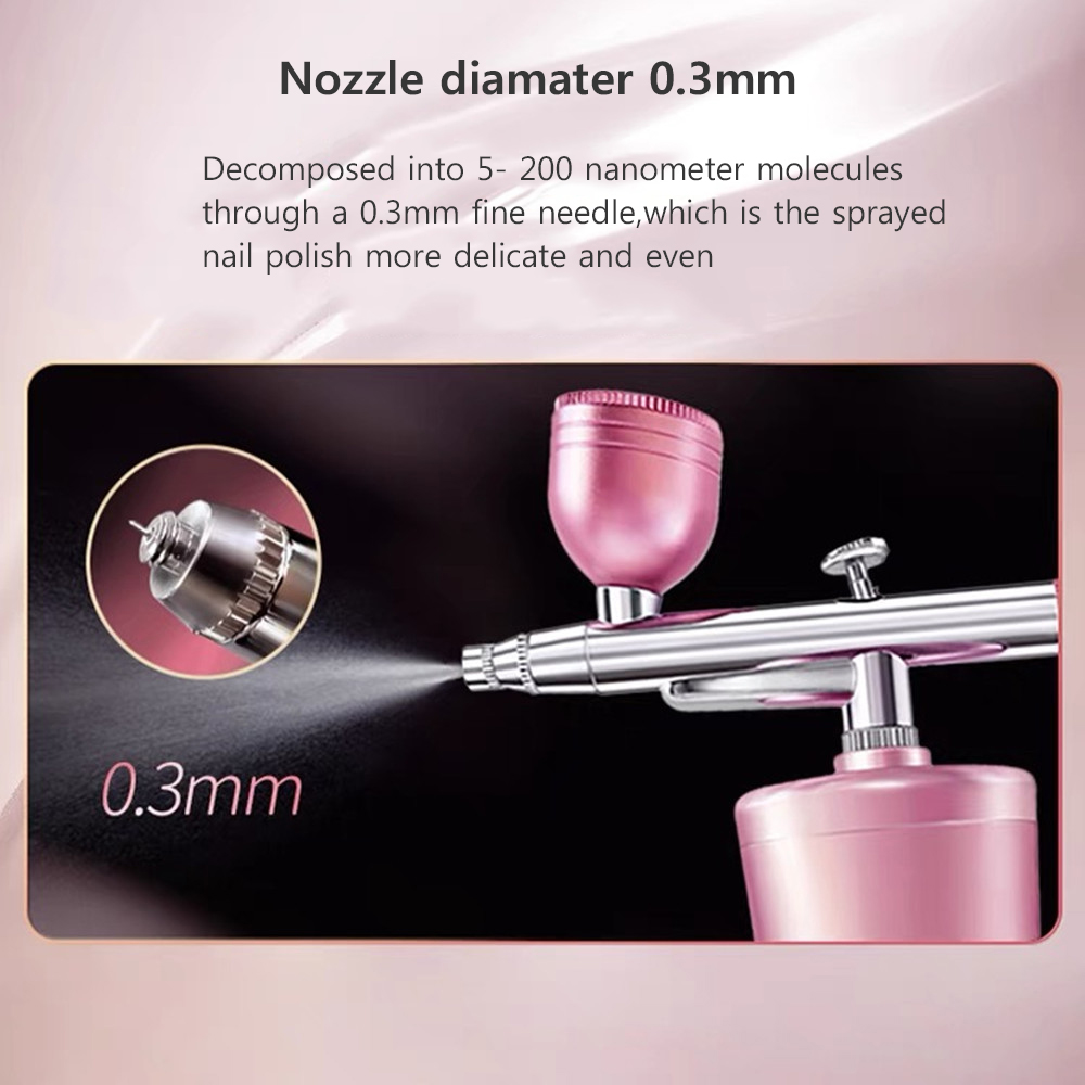 Pro Grade Airbrush Gun Head wi - Airbrush Kit With Mini Compressor 评论和价格