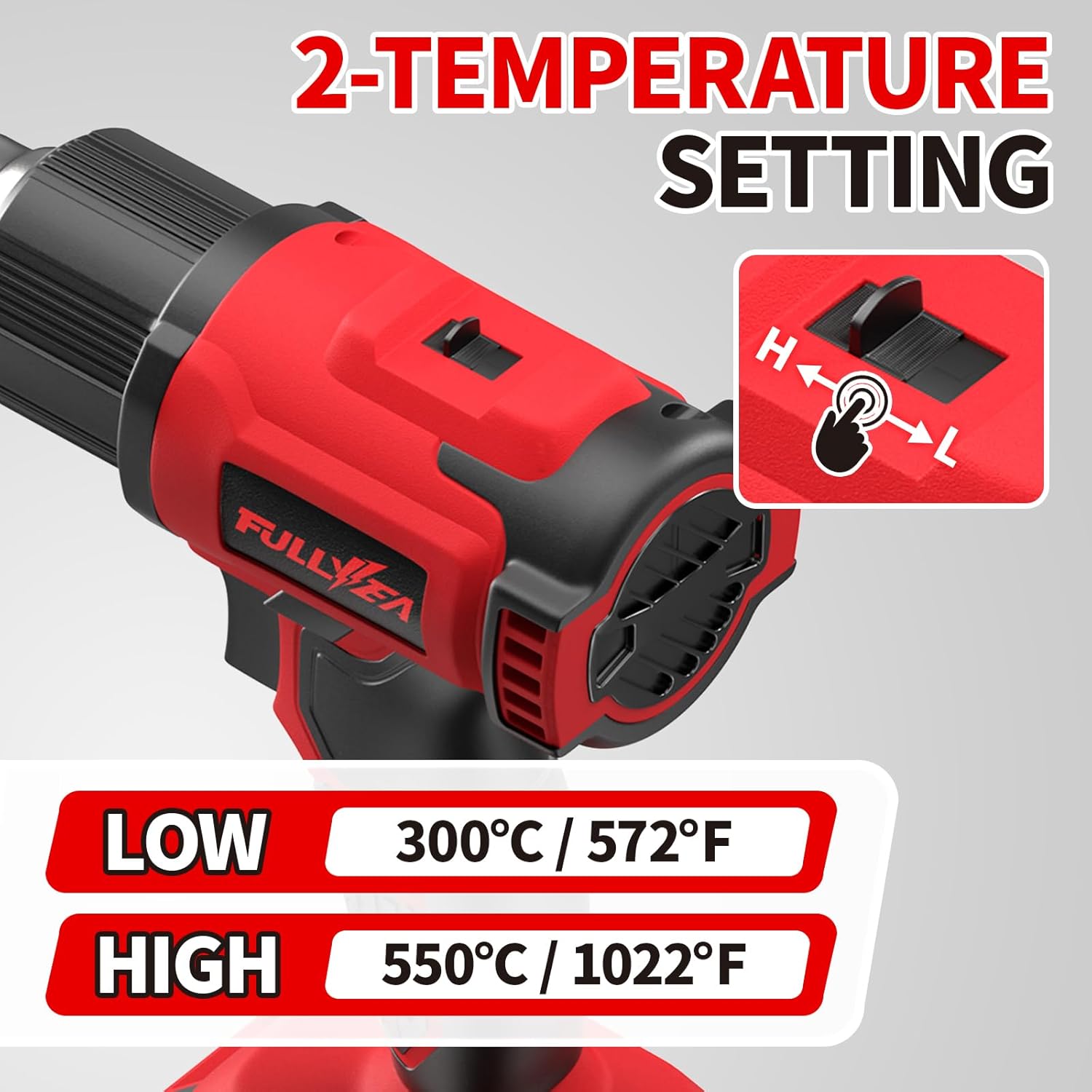 Cordless Hot Air Gun, Up to 10 - Cordless Heat Gun For Shrink Tubing 评论和价格