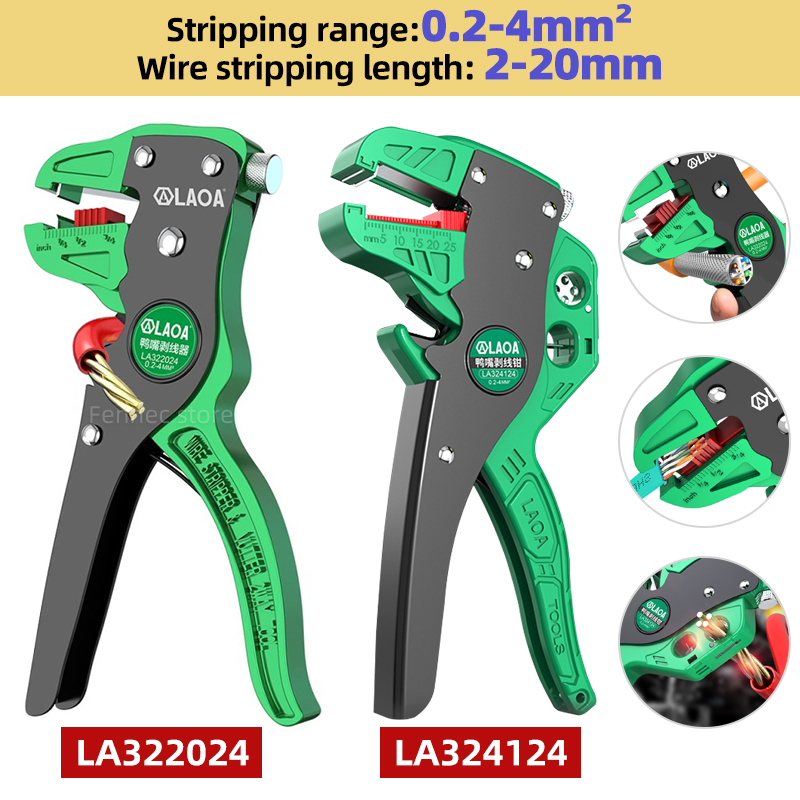 LAOA Wire Stripper Tools Cable - Automatic Wire Stripper Cutter 评论和价格