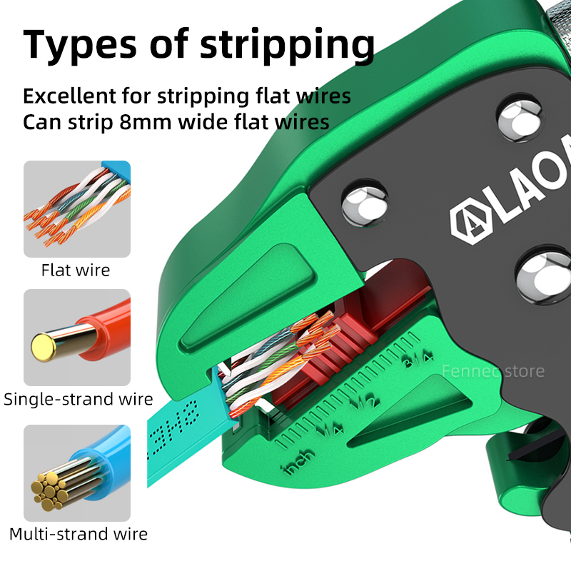 LAOA Wire Stripper Tools Cable - Automatic Wire Stripper Cutter 评论和价格