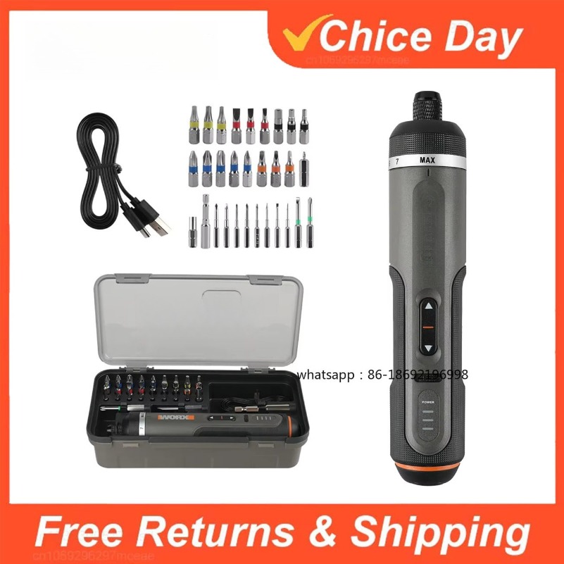 30 Bit Sets Power Tools WX242  - Electric Screwdriver Rechargeable Usb 评论和价格