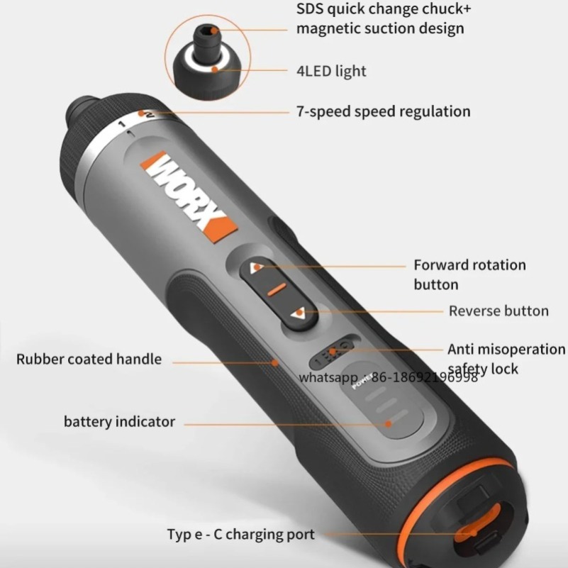 30 Bit Sets Power Tools WX242  - Electric Screwdriver Rechargeable Usb 评论和价格