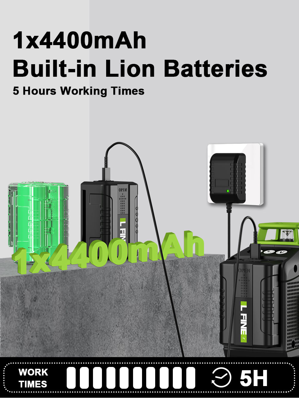 LFINE 4D  16 Lines 360 Self-le - Laser Level 16 Lines 4D Green 评论和价格