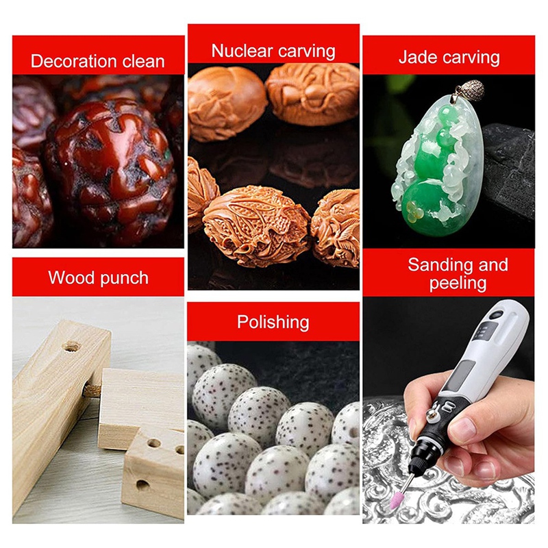 SHGO Mini for Grinder Kit Rota - Cordless Rotary Tool Kit Accessories 评论和价格
