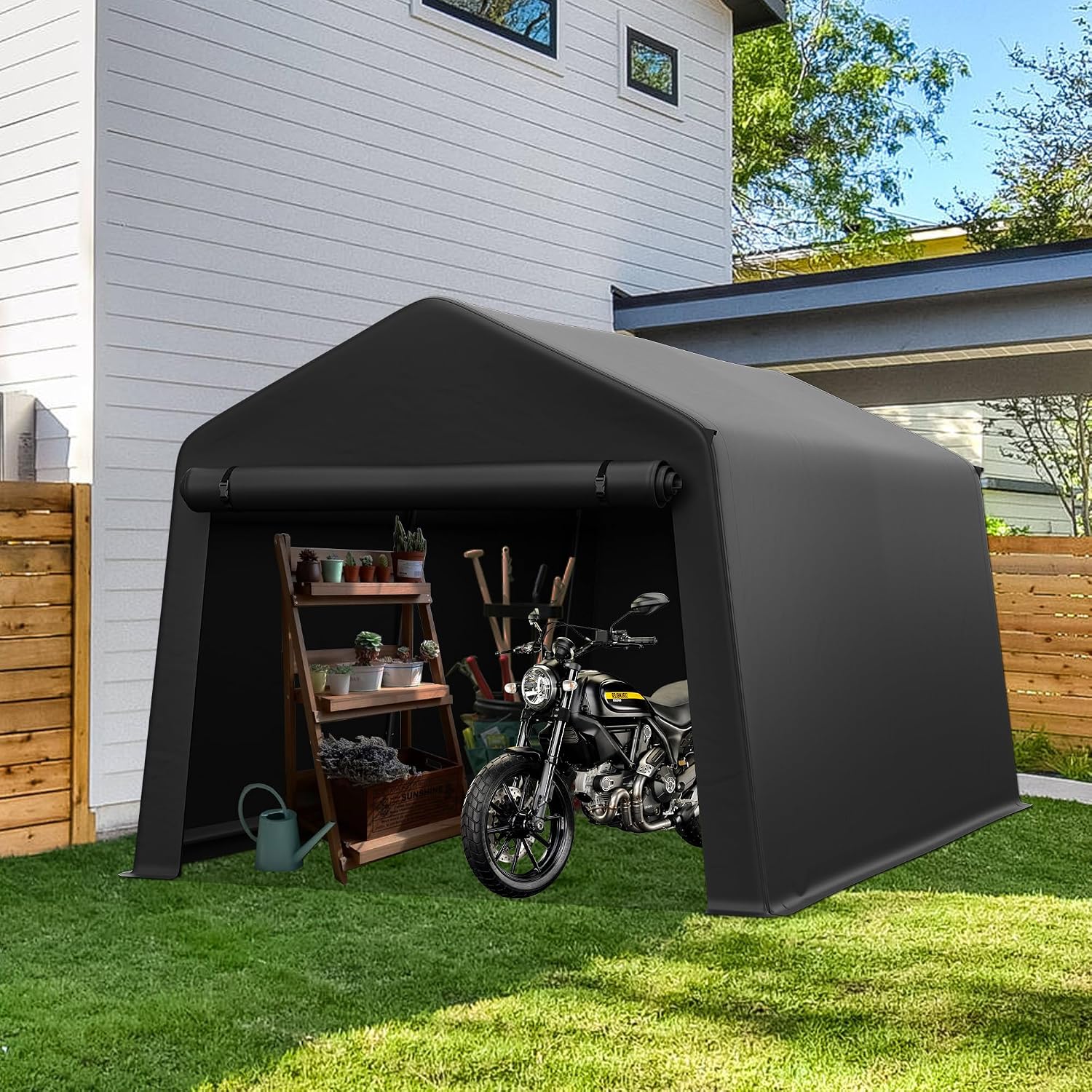 Portable Outdoor Storage Shed  - Garden Tools 评论和价格