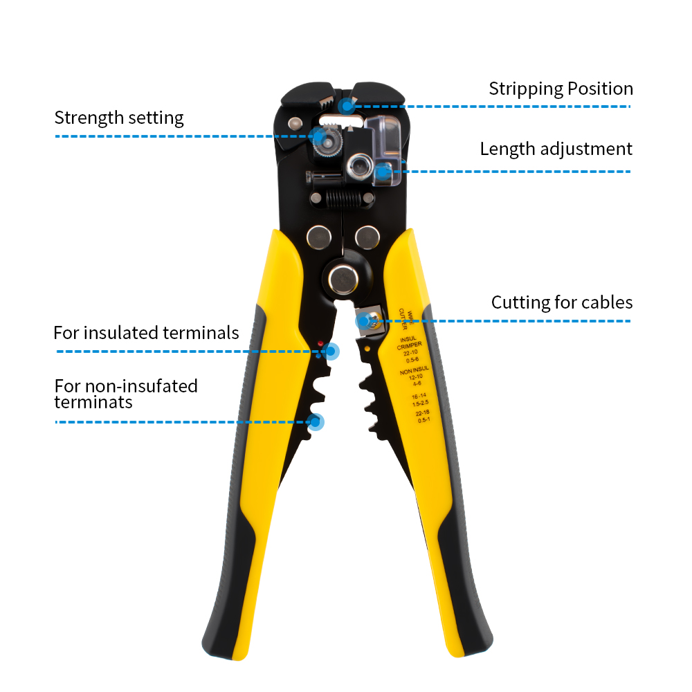 Multifunctional Hand Tool Elec - Automatic Wire Stripper Cutter 评论和价格