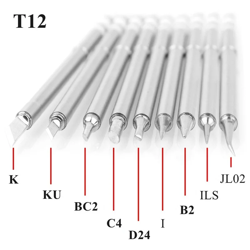 T12 Soldering Solder Iron Tips - Digital Soldering Station T12 评论和价格