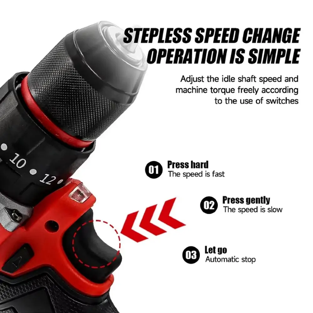 Small Electric Brushless Impac - Brushless Cordless Electric Drill 18V 评论和价格