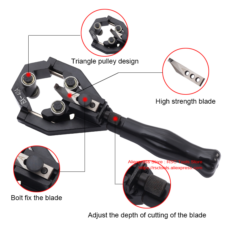 BX-40A Cable Stripper, Multifu - Automatic Wire Stripper Cutter 评论和价格