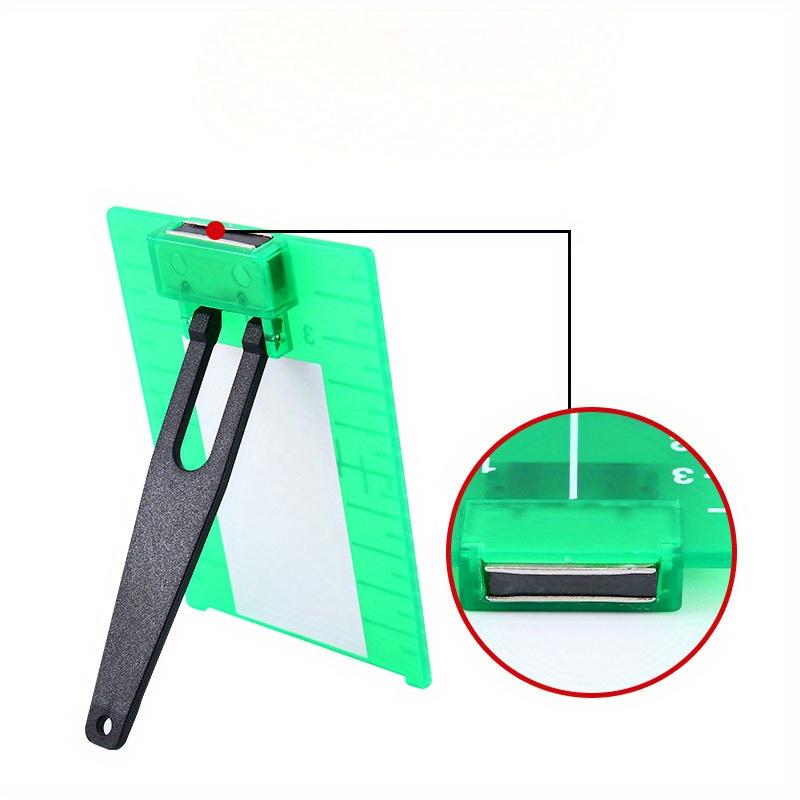 1PCS Inch Cm Laser Target Card - Laser Level 16 Lines 4D Green 评论和价格