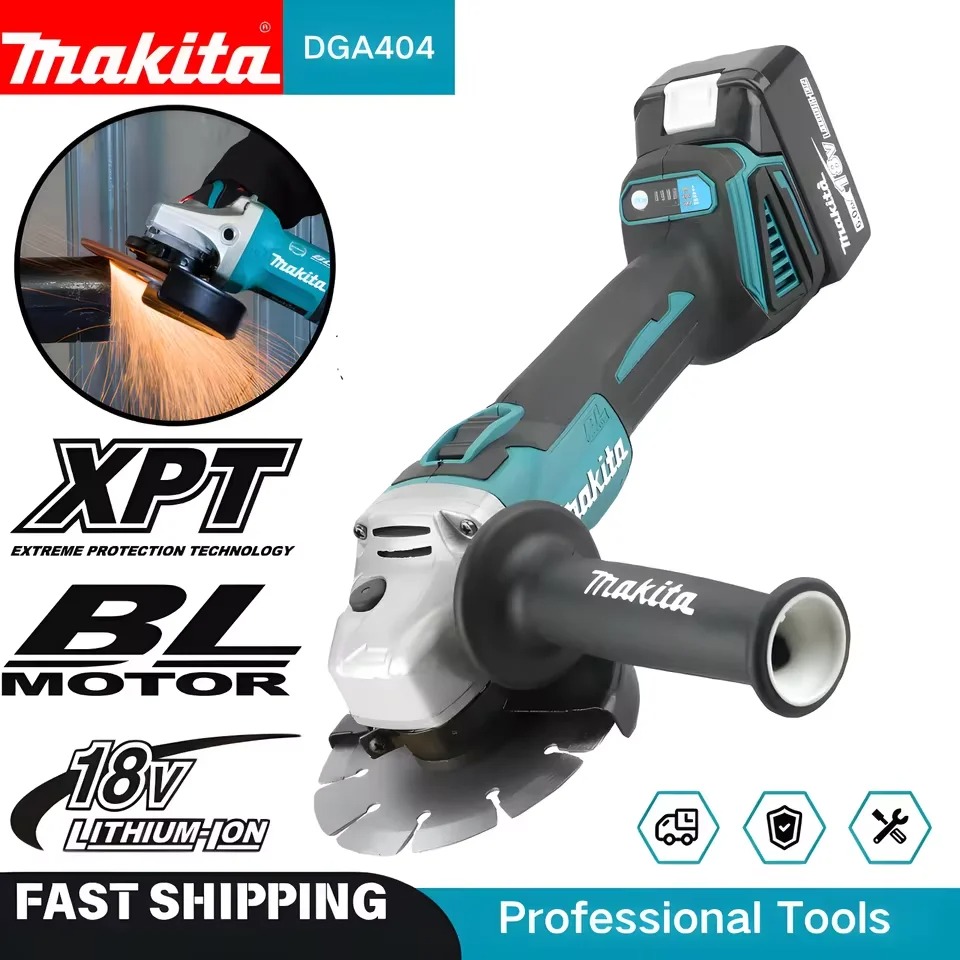 Makita DGA404 125mm Brushless  - Brushless Angle Grinder Battery Powered 评论和价格