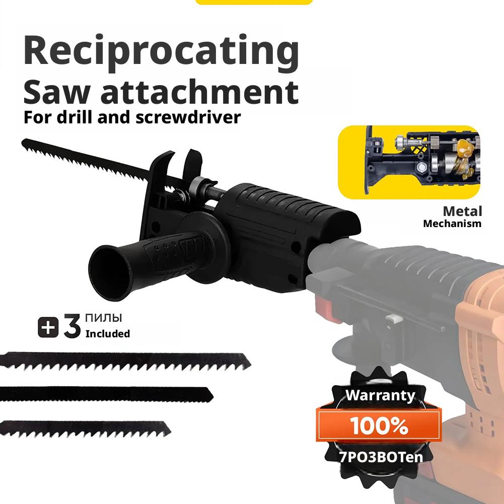 Electric Drill to Reciprocatin - Reciprocating Saw Attachment Drill 评论和价格