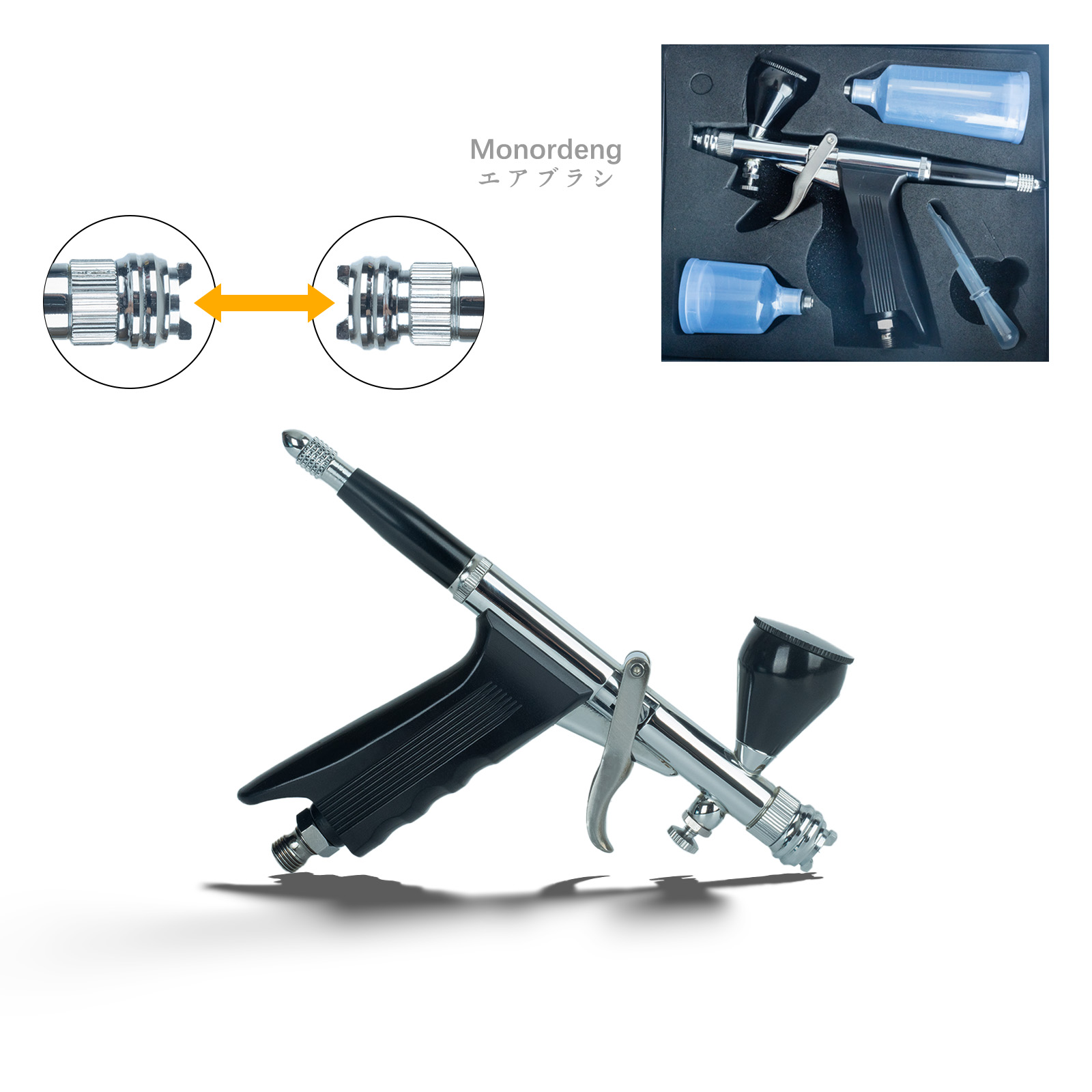 Airbrush Kit Double Action Fre - Airbrush Kit With Mini Compressor 评论和价格