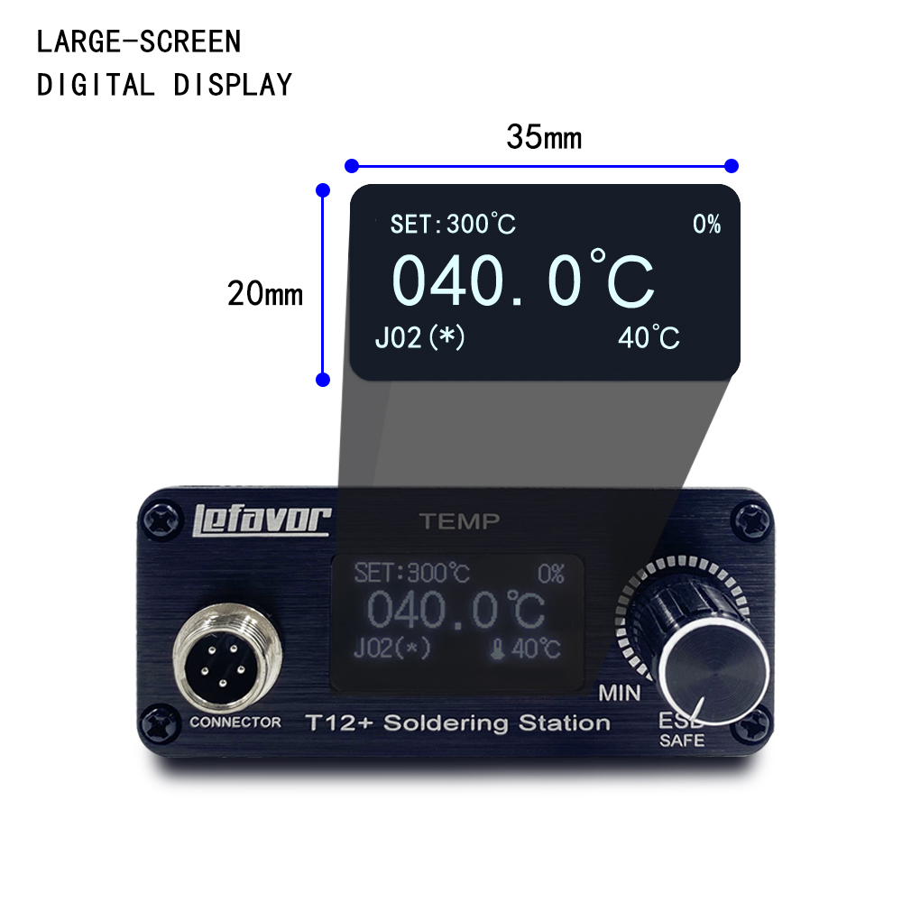 T12+ Soldering Station Solderi - Digital Soldering Station T12 评论和价格